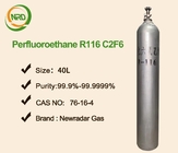 High Purity 99.9% Ethylhexafluoride Halocarbon 116 Purity Plus Specialty Gases