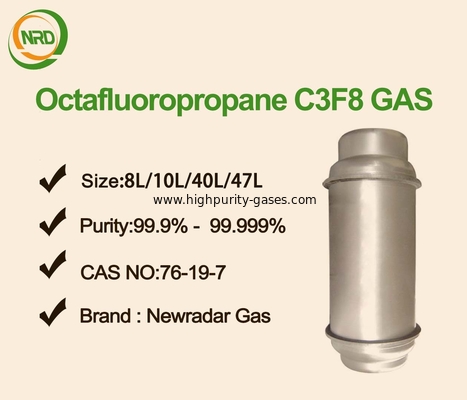 C3F8 Purity 99.9% Colorless Electronic Gases For Vitrectomy Procedures , CAS 76-19-7