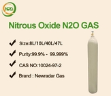 Vivid orange High Purity Gases / Nitrogen dioxide NO2 nitrating agent for rocket fuel