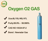 Oxidant High Purity Oxygen Gas O2 Cas 7782-44-7 High Pressure