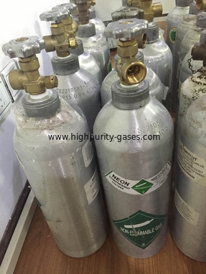 99.999% High Purity Neon Gases For Neon Vacuum Tubes , Cas 7440-59-7