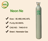 Colorless / Odorless 99.9% - 99.999% Pure Neon Gas Used In Vacuum Tubes