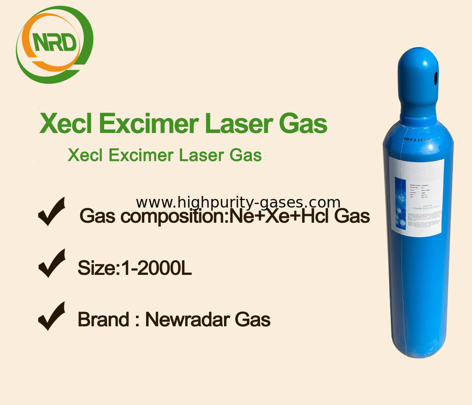 Laser And Electric Light Source Mixed Gas Cylinder He Ne N2