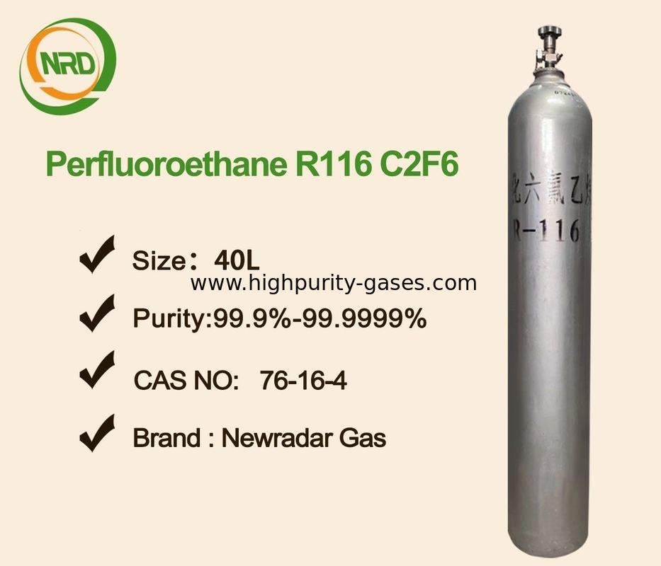 UN NO 2193 Purity 99.9% FC1160 Electronic Gases For Semiconductor Manufacturing