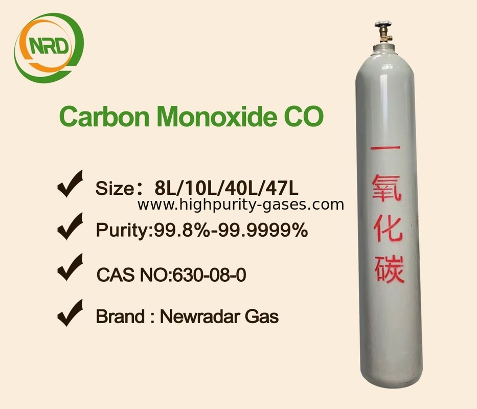 Poisonous Co Gases 99.995% Carbon Monoxide Strips Oxygen Off Metal Oxides
