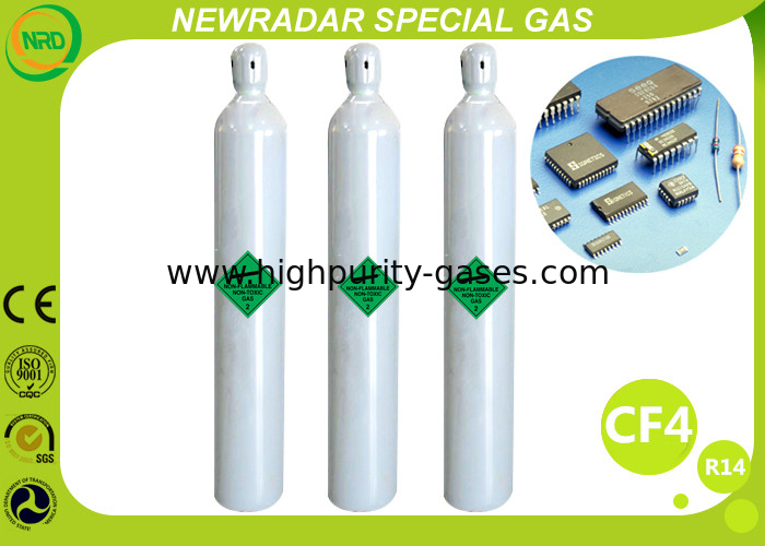 CF4 Carbon Tetrafluoride Electronic Gases / Refrigerant R14 Gas