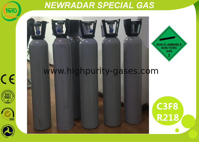 CAS 76-19-7 Liquefied Compressed Gas / 99.999% Pure Electric Gas Slowly Dissolve In Water