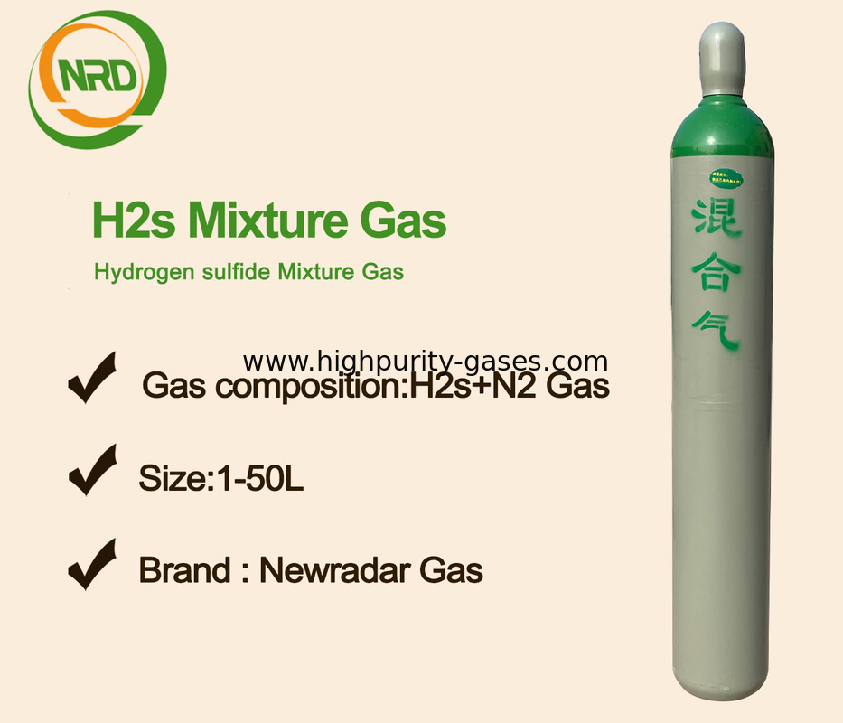 Ammonia 1% Volume Calibration Gas Balance Nitrogen purity cylinder gas