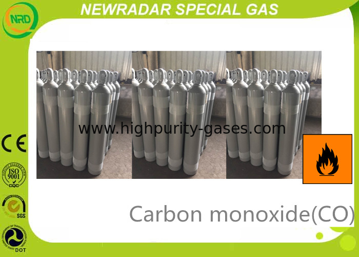 Carbon Monoxide Gas Reducing Oxygen To Pure Metal In High Temperatures , Forming Carbon Dioxide