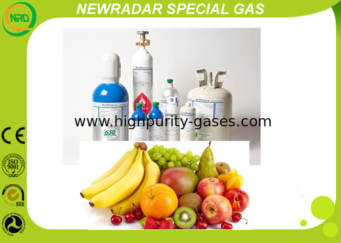 Fruit Ripening C2H4 voc gas 99.95% Packaged In DOT ISO GB Steamless Cylinders
