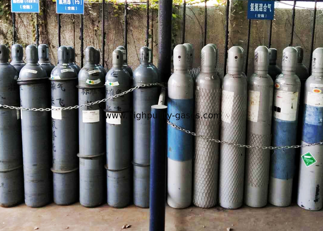 Colorless High Pressure Nitrogen Gas , 99.999% N2 Purity Cylinder Gas