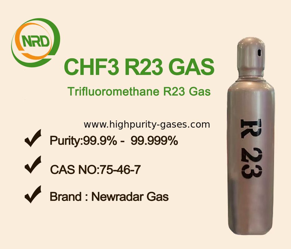 colorless odorless tasteless gas used as refrigerant R23 for scientific research refrigeration