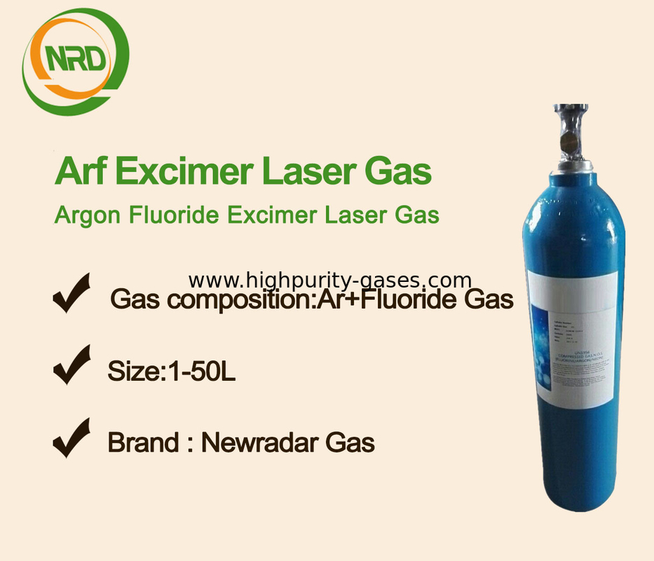 Excimer Laser Specialty Gas Mixtures Ar Ne Non Toxic Argon Noble Gases