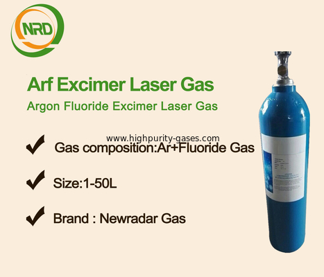 VISX Star4 Excimer Laser Gases Premix Gas ArF Laser 16L with valve CGA679
